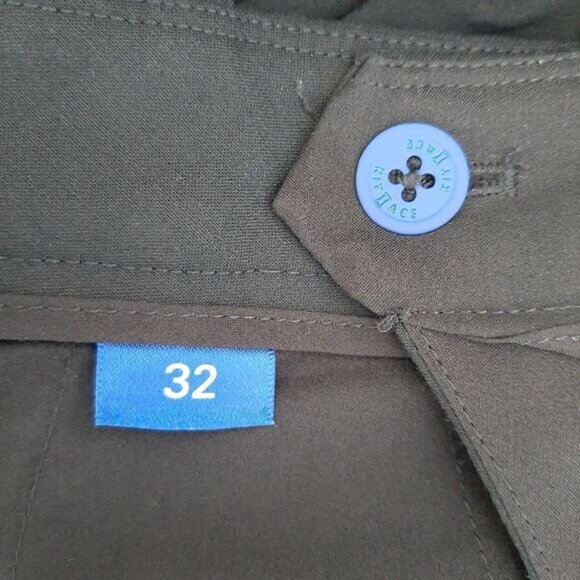 KIT & ACE Classic Slim Leg Flat Front Dress Pants Black Sz 32 - Picture 12 of 12